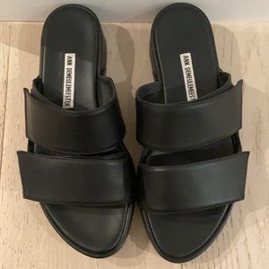 Ann Demeulemeester - Double Strap Slides